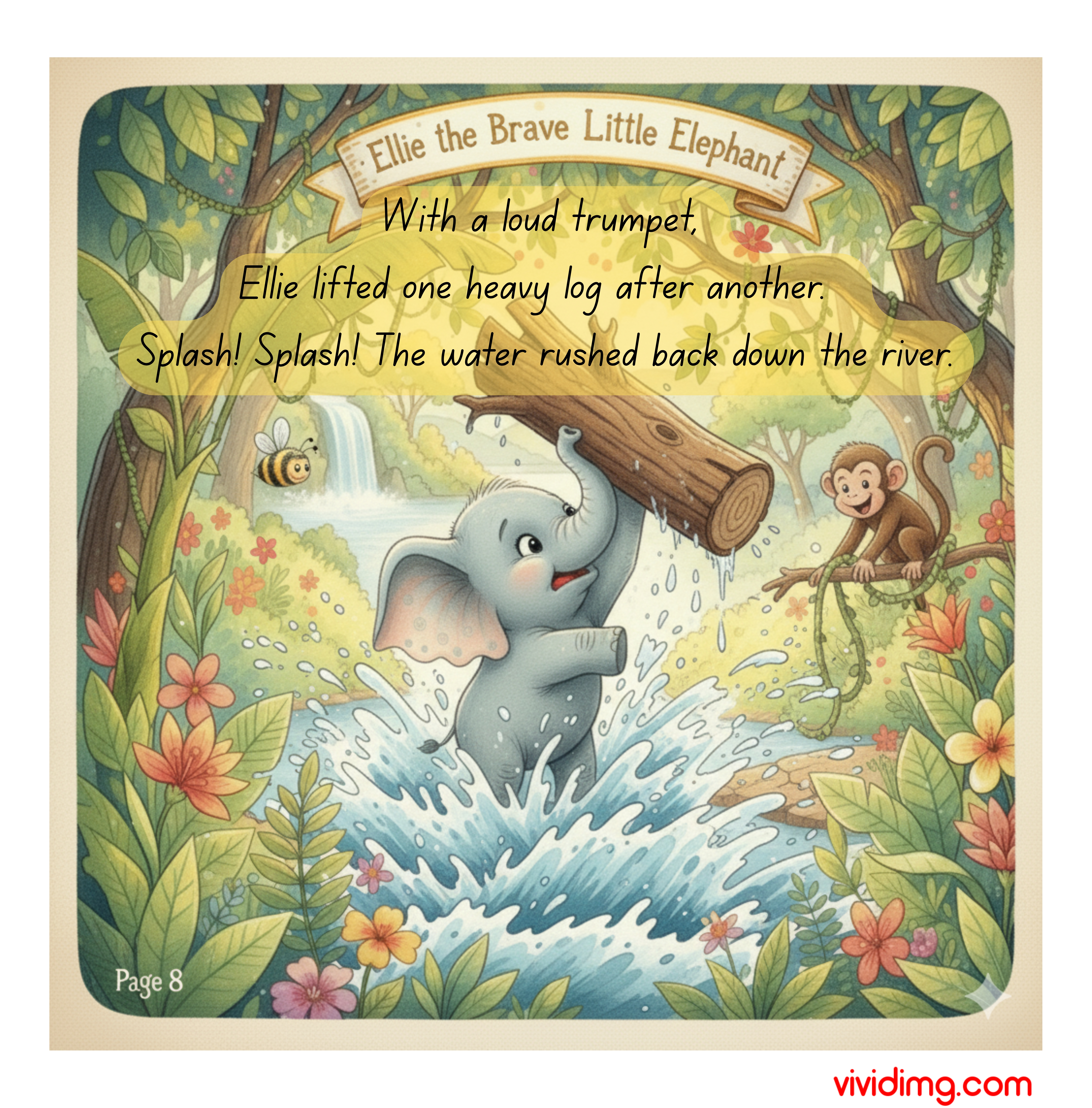 Ellie the Brave Little Elephant 8