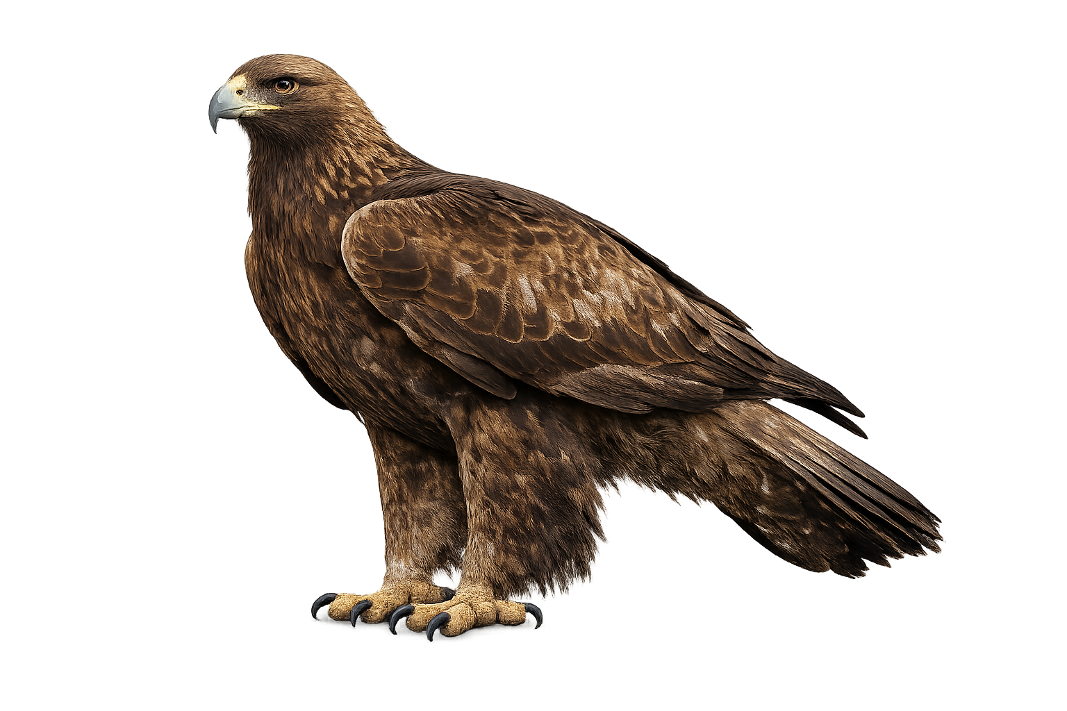 Golden eagle HD PNG image with powerful wildlife detail
