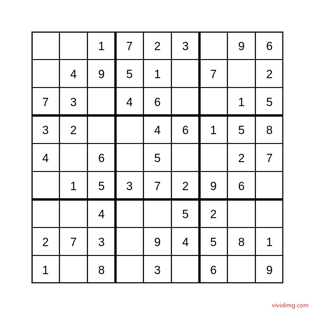 Simple 9x9 sudoku challenge – easy level puzzle for daily practice