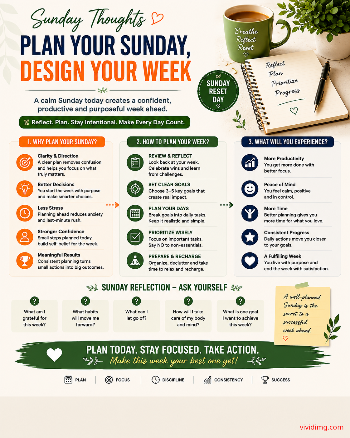 Sunday thoughts: plan your Sunday, design your week