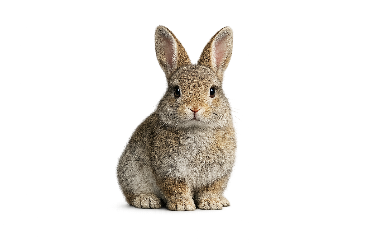 Enchanting rabbit PNG capturing nature's gentlest woodland charm
