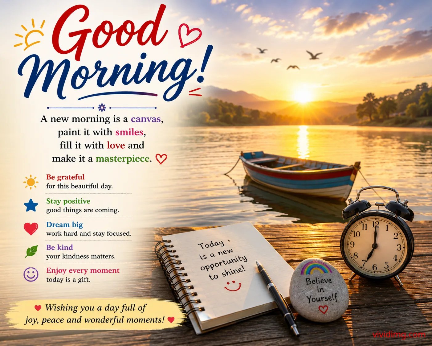 Good Morning with a New Opportunity to Shine