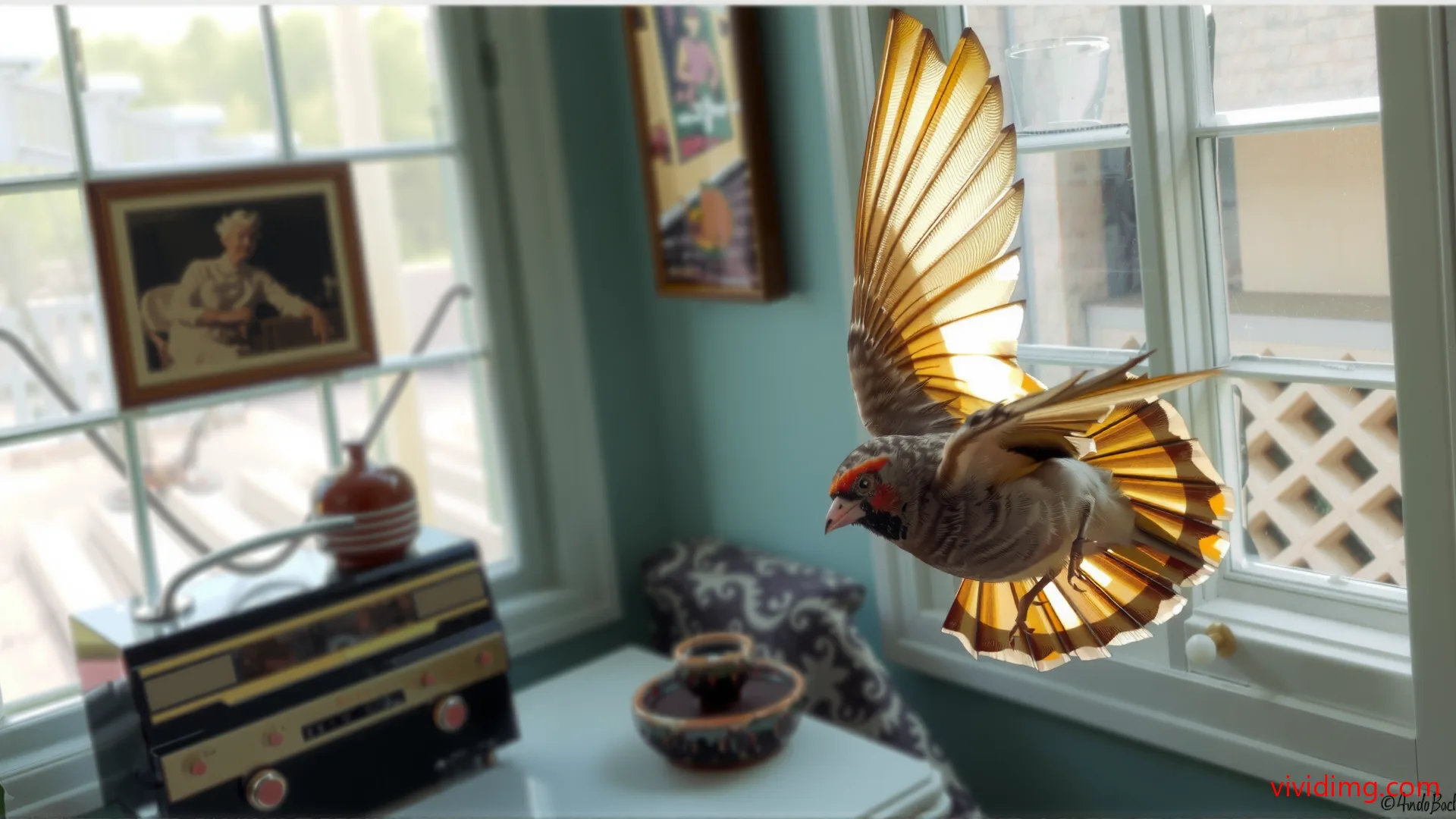 Warmth in feathered whispers