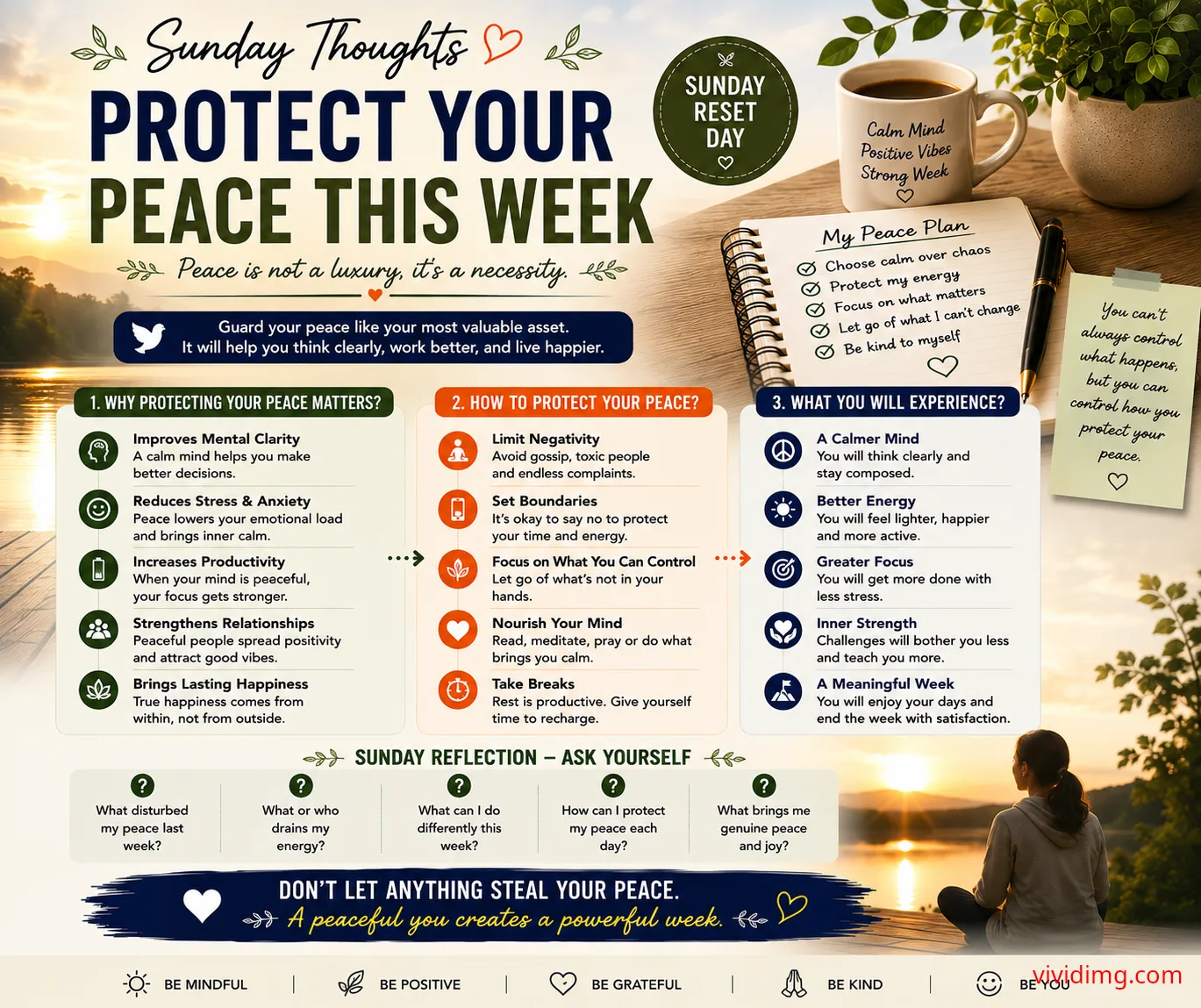 Sunday thoughts: protect your peace this week