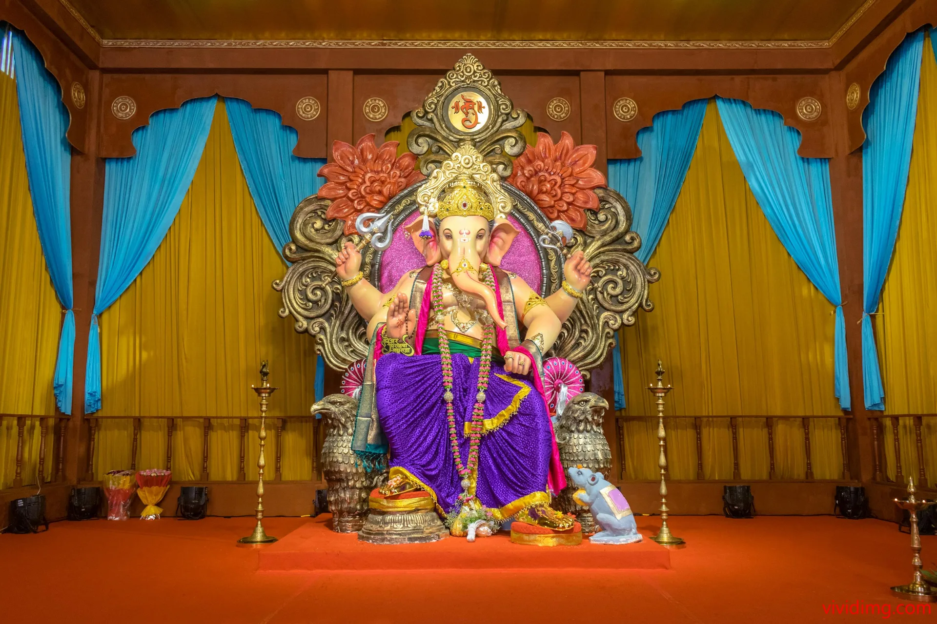 Divine ganesha blessing HD image – Ganpati Bappa