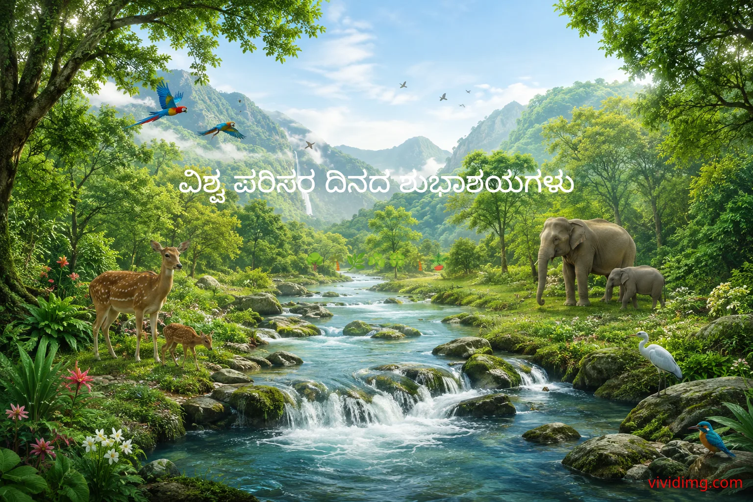 Happy world environment day -  best wishes