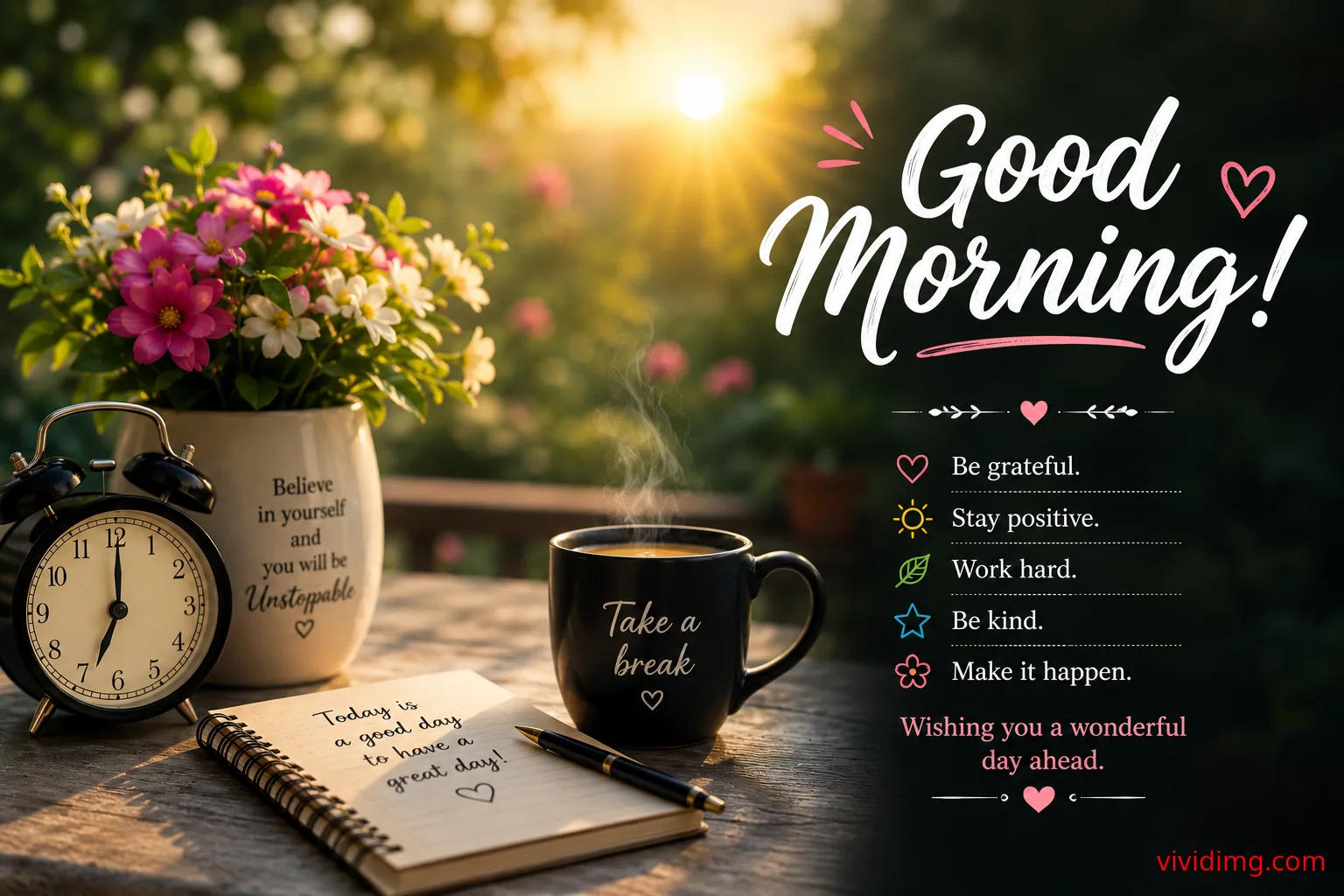 Positive Good Morning Wishes to Start Your Day with Confidence