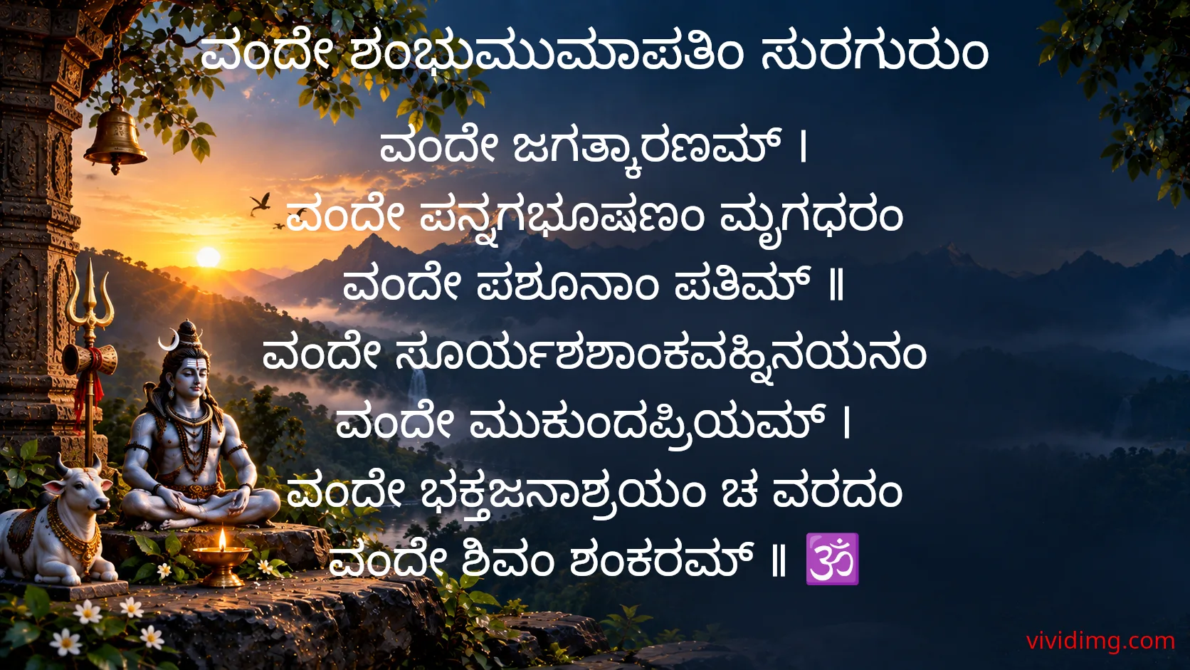 May lord shiva bless your life with peace and liberation