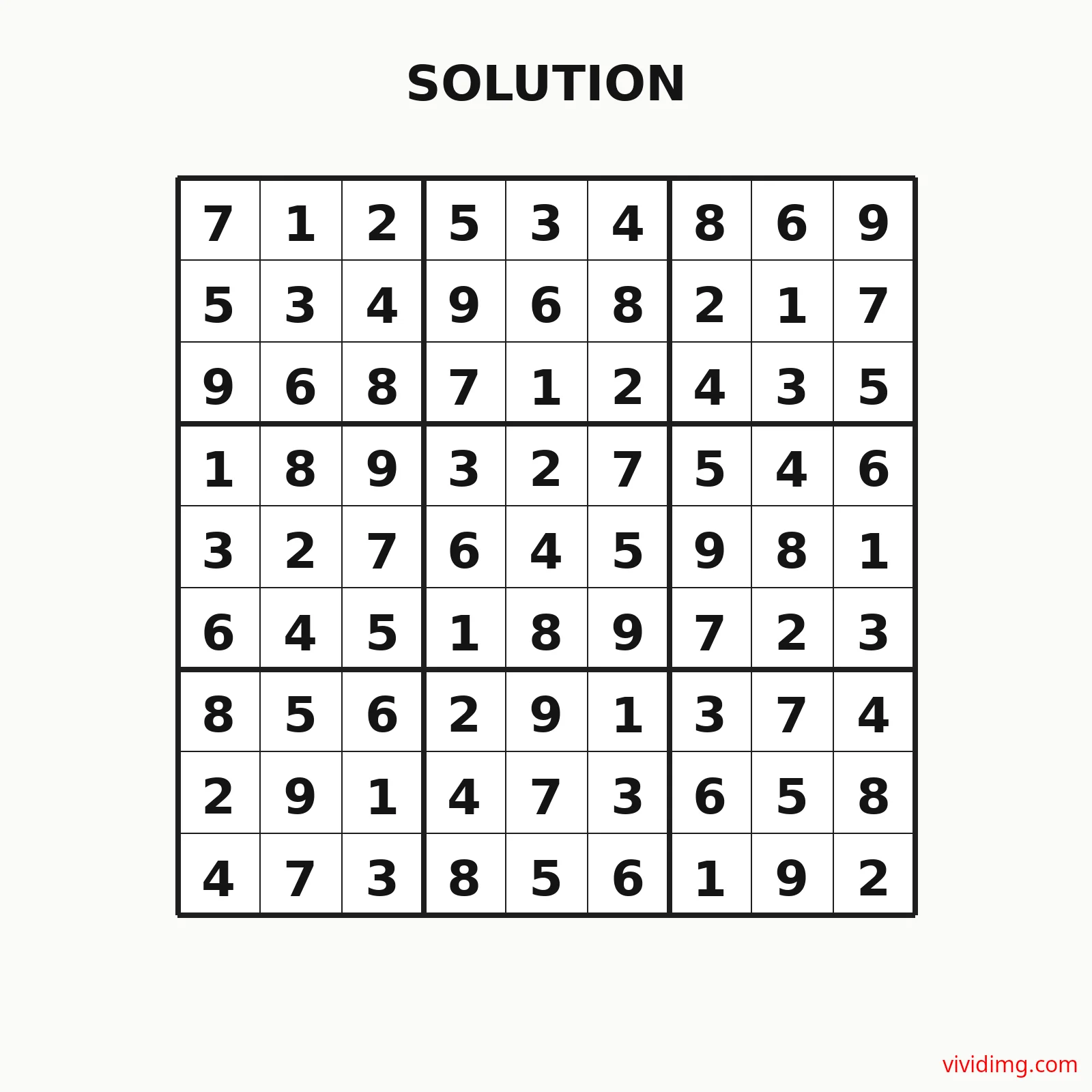 Bright 9x9 number challenge for a refreshing mental break - Sudoku - Easy thumbnail 2