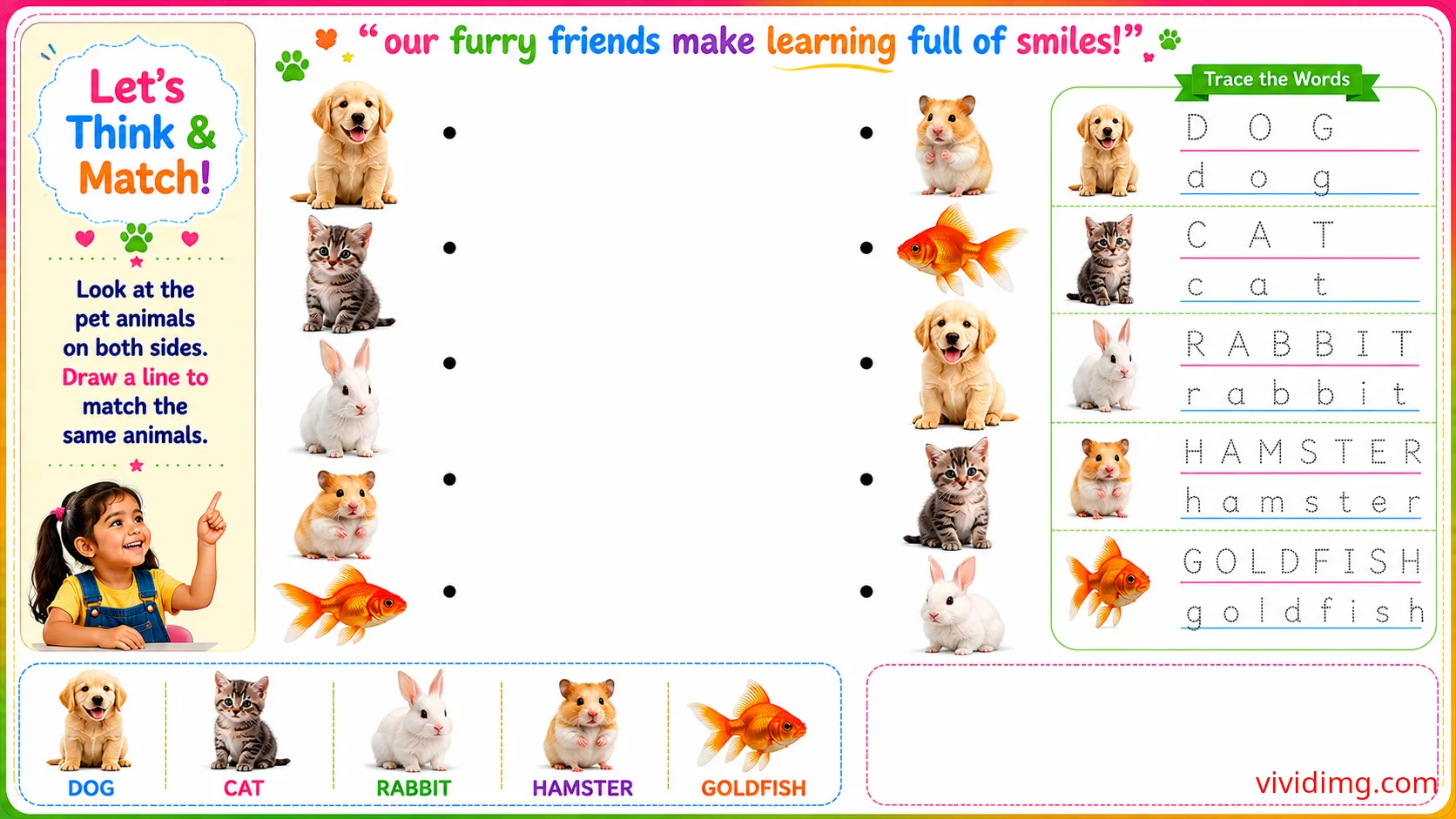 Discovering snowy arctic animal friends – let's think & match