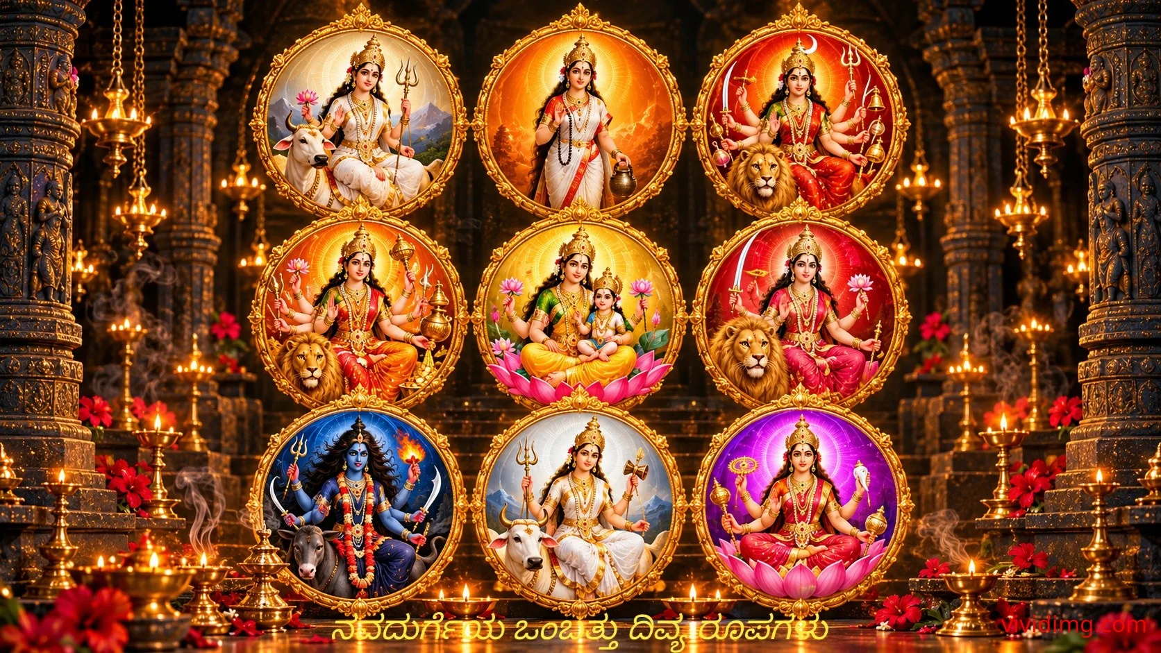 Navadurga: Nine divine forms of Goddess Durga and their spiritual significance