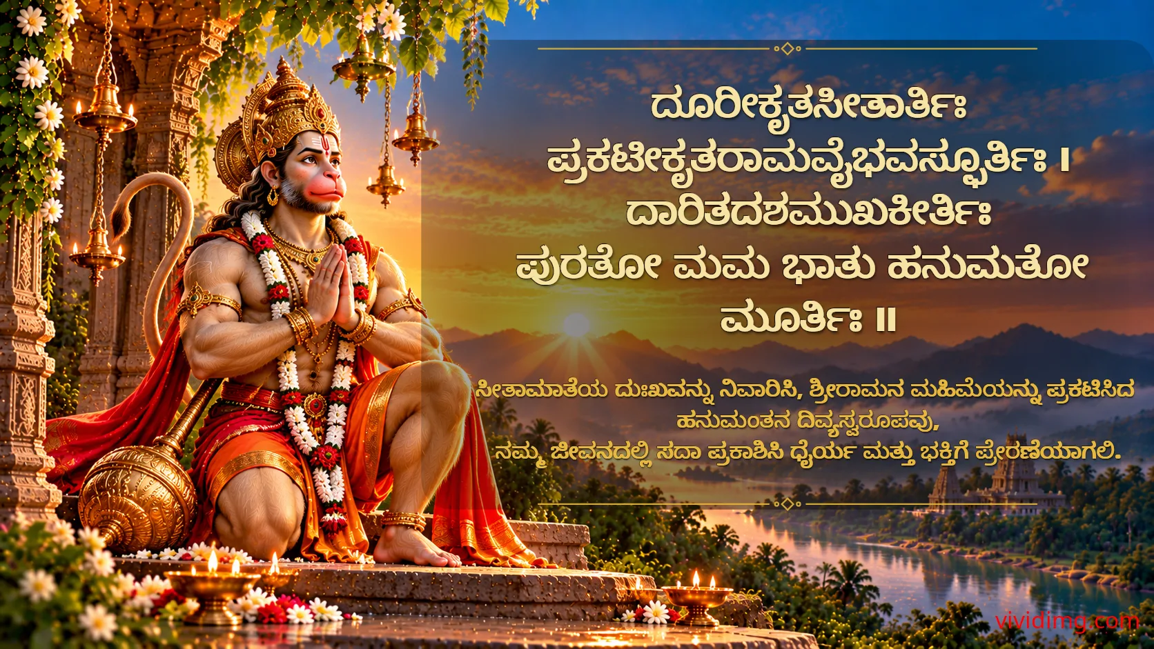 May Lord Hanuman Bless Your Life with Courage, Devotion and Divine Protection